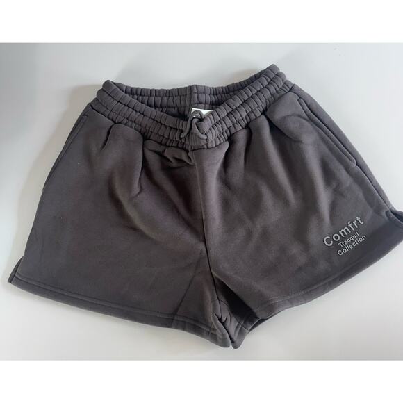 Comfrt Tranquil Collection Shorts Charcoal Medium Comfy Lounge - Picture 1 of 8